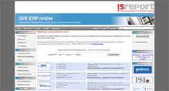 Desktop Screenshot of isis-erp.de